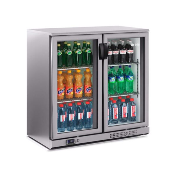 Armario Expositor Refrigerado Inox Serie ERV 25 II Infrico