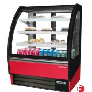 Vitrina Expositora Refrigerada Pastelería Cristal Curvo VBR9 R