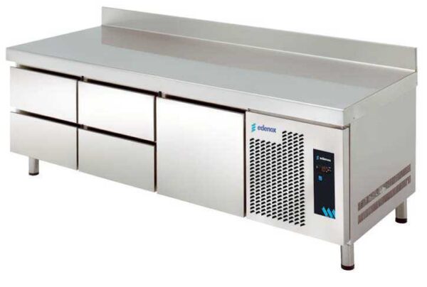 Bajomostrador Refrigerado Gastronorm Altura 600 MPGBHC 225 Edenox