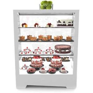 Vitrina Expositora Refrigerada Tower Line Blanca