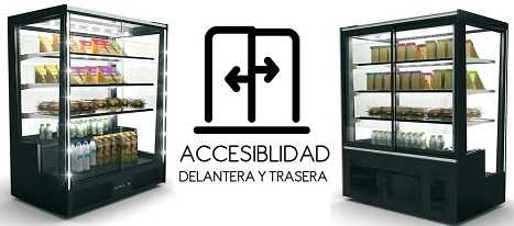 Vitrina Expositora Refrigerada Modular VE-10-CC-TF