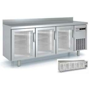 Bajomostrador Refrigerado 5 Puertas Cristal MRSV-300 Coreco