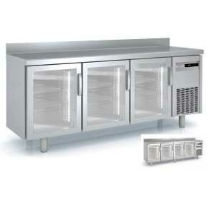 Bajomostrador Refrigerado 4 Puertas Cristal MRSV-250 Coreco