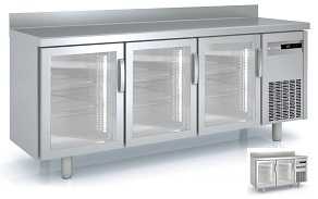 Bajomostrador Refrigerado 2 Puertas Cristal MRSV-150 Coreco