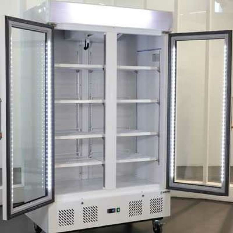 Armario Expositor Refrigerado 2 Puertas Abatibles Edenox APE-902C HC