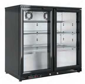 Armario Expositor Refrigerado Bajo 2 Puertas ETB-90 Edenox