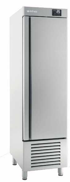 Armario de Refrigeración Inox 1 Puerta Serie 500 INFRICO AN 501 T/F