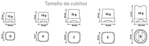 Fabricador de Hielo Cubito Macizo 4 Kg BREMA CB184