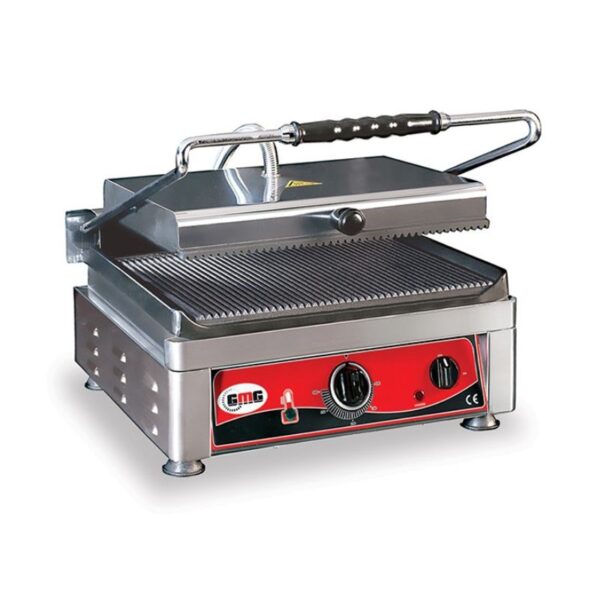 Grill Sandwichera Profesional Eléctrica Acanalada/Acanalada 450x270 GMG KG2745E