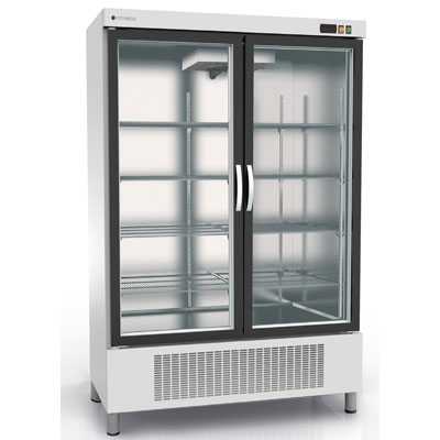 Armario Expositor de Refrigeración Gourmet 2 Puertas EBR-1302 Coreco