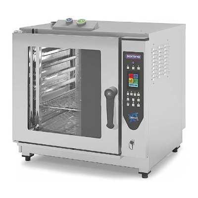 Horno profesional a gas mixto programable CDT-107G Inoxtrend