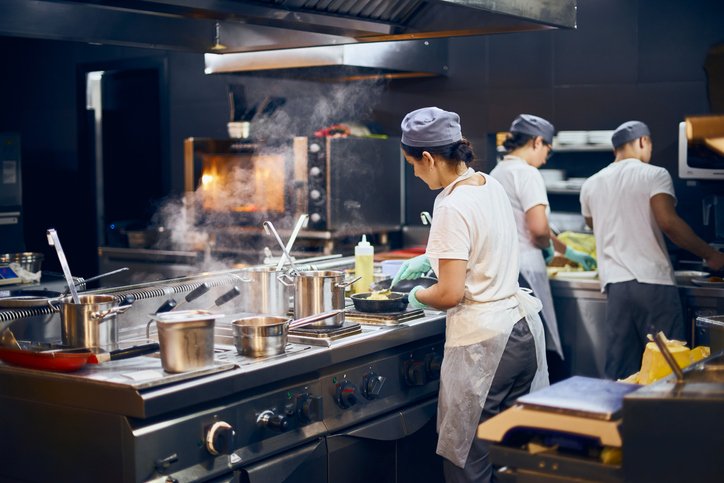 montaje de cocinas para restaurantes