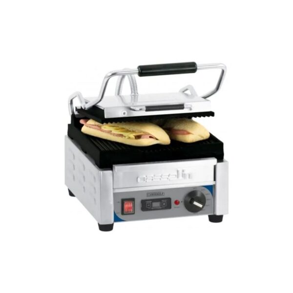 Grill sandwichera profesional panini ranurado premium panini S CGPRRPPT Casselin