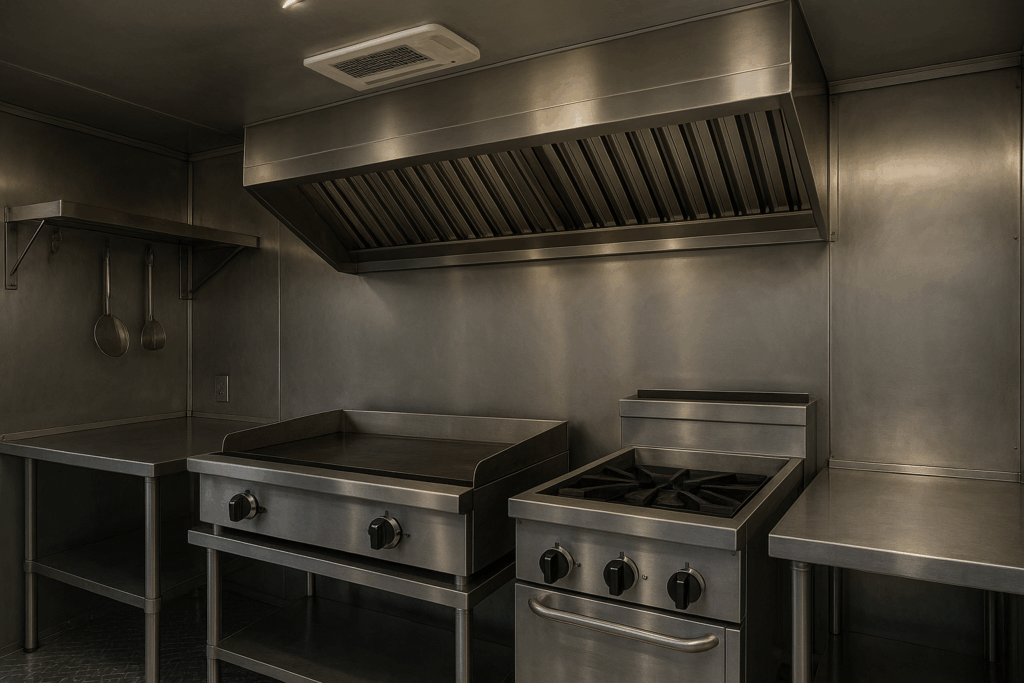 mejor campana industrial para food trucks o cocinas móviles